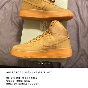 Air Force one flax